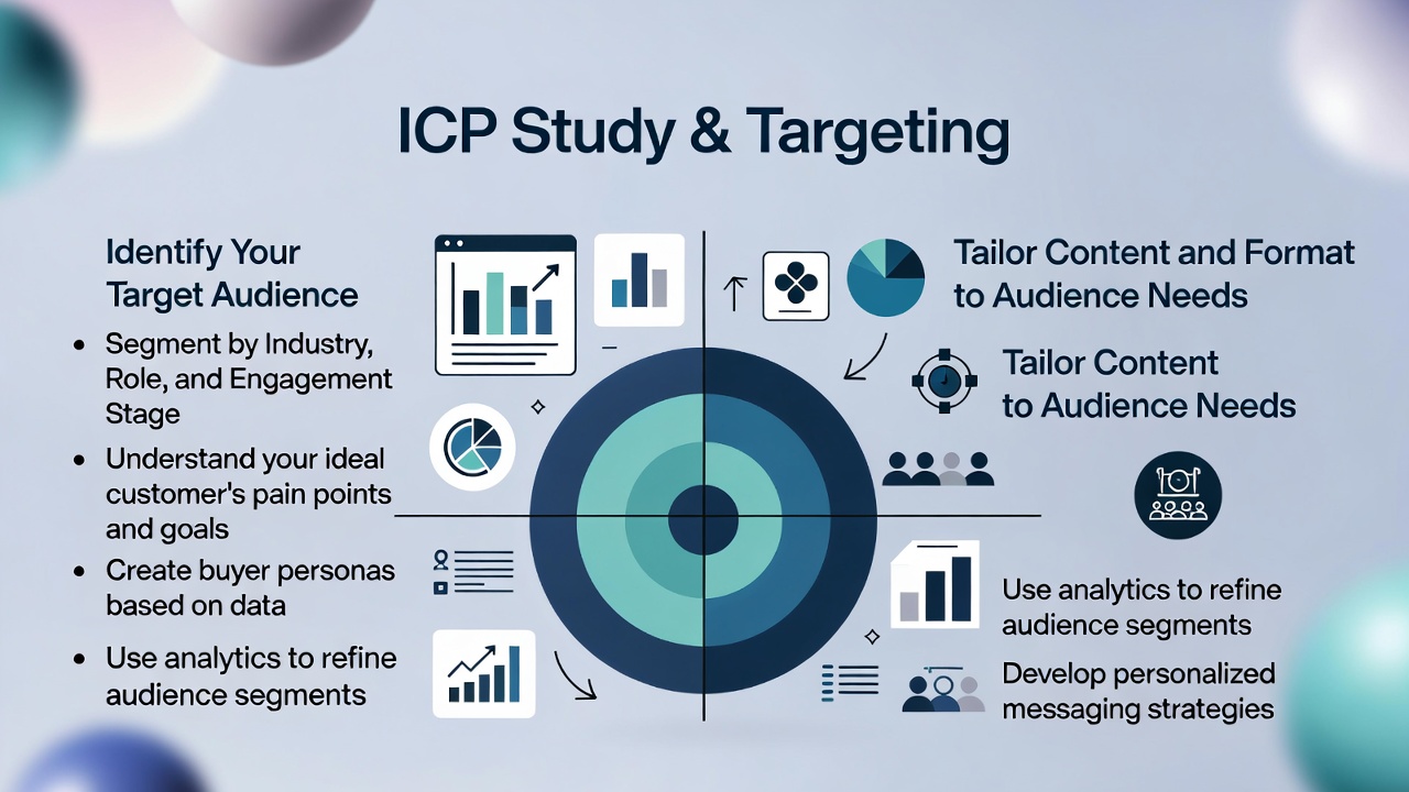 Ideal customer profile study and targeting strategy for event marketing