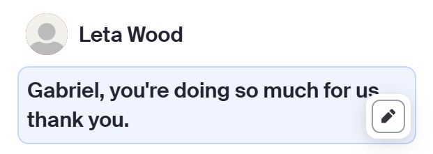 Testimonial from Leta Wood